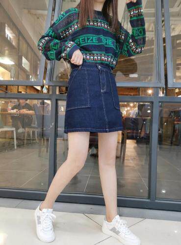 2021早秋新款半身牛仔裙S一XL，其它，简 影