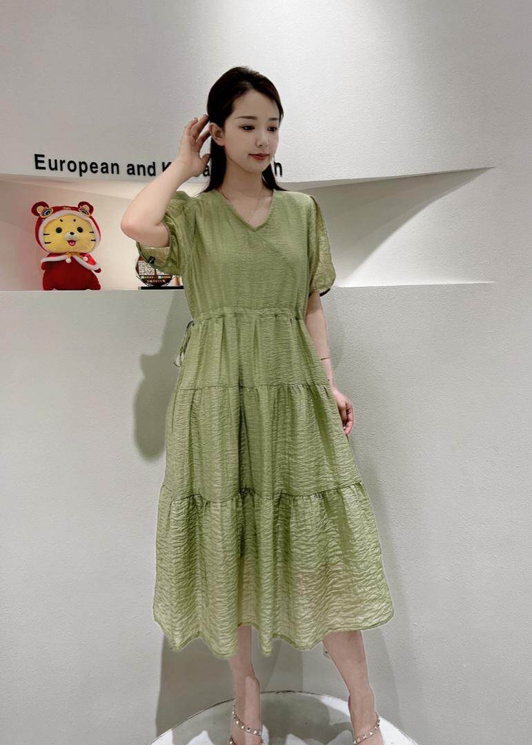 夏季新款韩版连衣裙，女装连衣裙，起奢(7F)