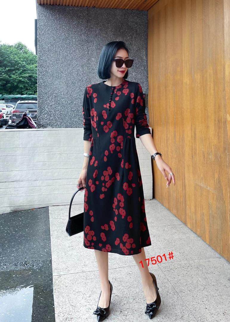 貂绒连衣裙，女装连衣裙，禾瓷