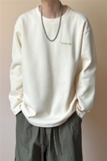 现货重磅加厚中性长袖T恤卫衣男立秋潮牌上衣A351-AT2513-P50，男装T恤，电商A351