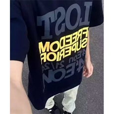 高街痞帅纯棉短袖t恤男春秋夏ins潮青少年情侣宽松上衣T396，男装T恤，星座1116A（原606A-3）
