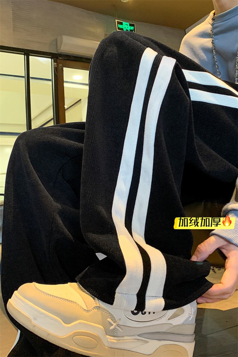 现货重磅欧棉绒休闲裤！NB820P55加绒P60控78,男装休闲裤,电商C303