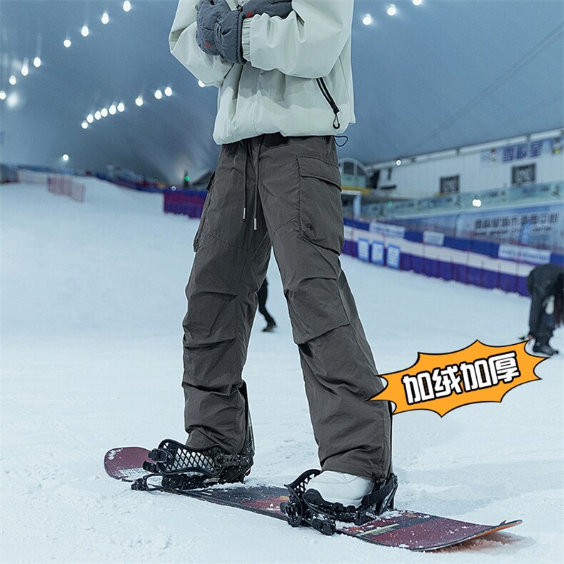 真！！标90绒羽绒裤内所暖工装伞兵裤A014-DY25101-P155，男装棉裤，电商A014