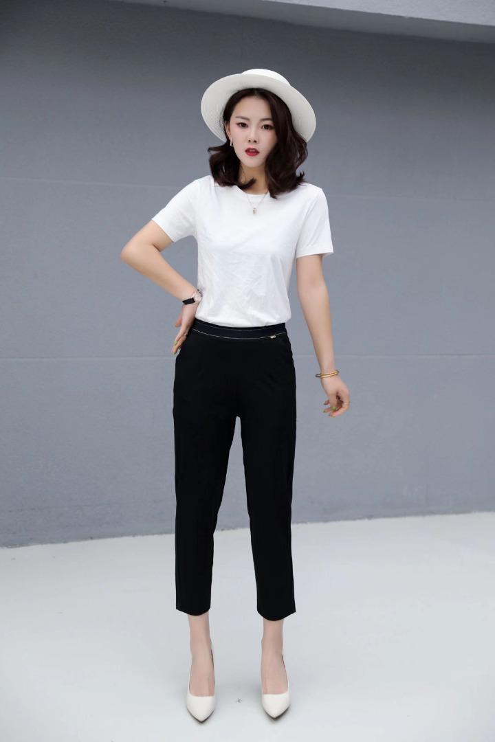 【现货】夏季新品韩版女装休闲九分哈伦小脚裤,女装其它,冬进一族