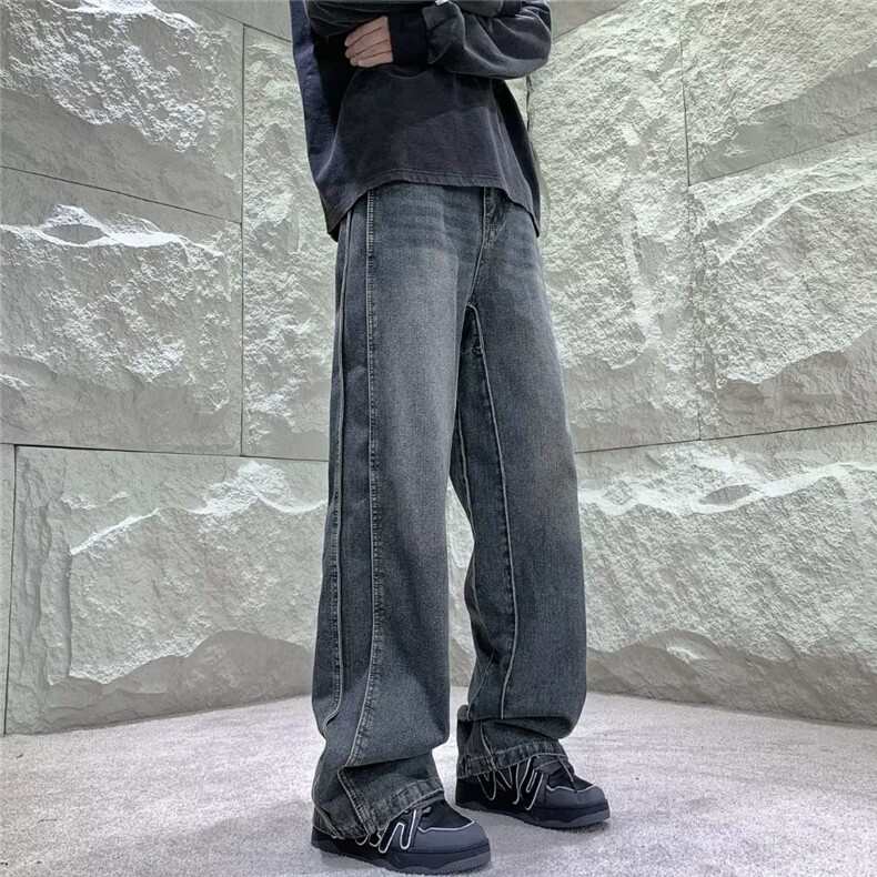 美式牛仔裤男款秋季长裤潮Y9079P52,男装牛仔裤,星座1116-2