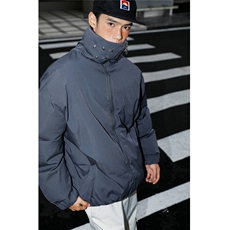 秋冬棉衣加厚夹克加绒外套铆钉立领棉服加厚1016-1W105P128K158，男装棉衣，星座1016-1（原电商B408-1）
