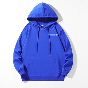 280克新情侣休闲运动连帽卫衣支持印花纯棉秋季17色M-5XL A8001图片