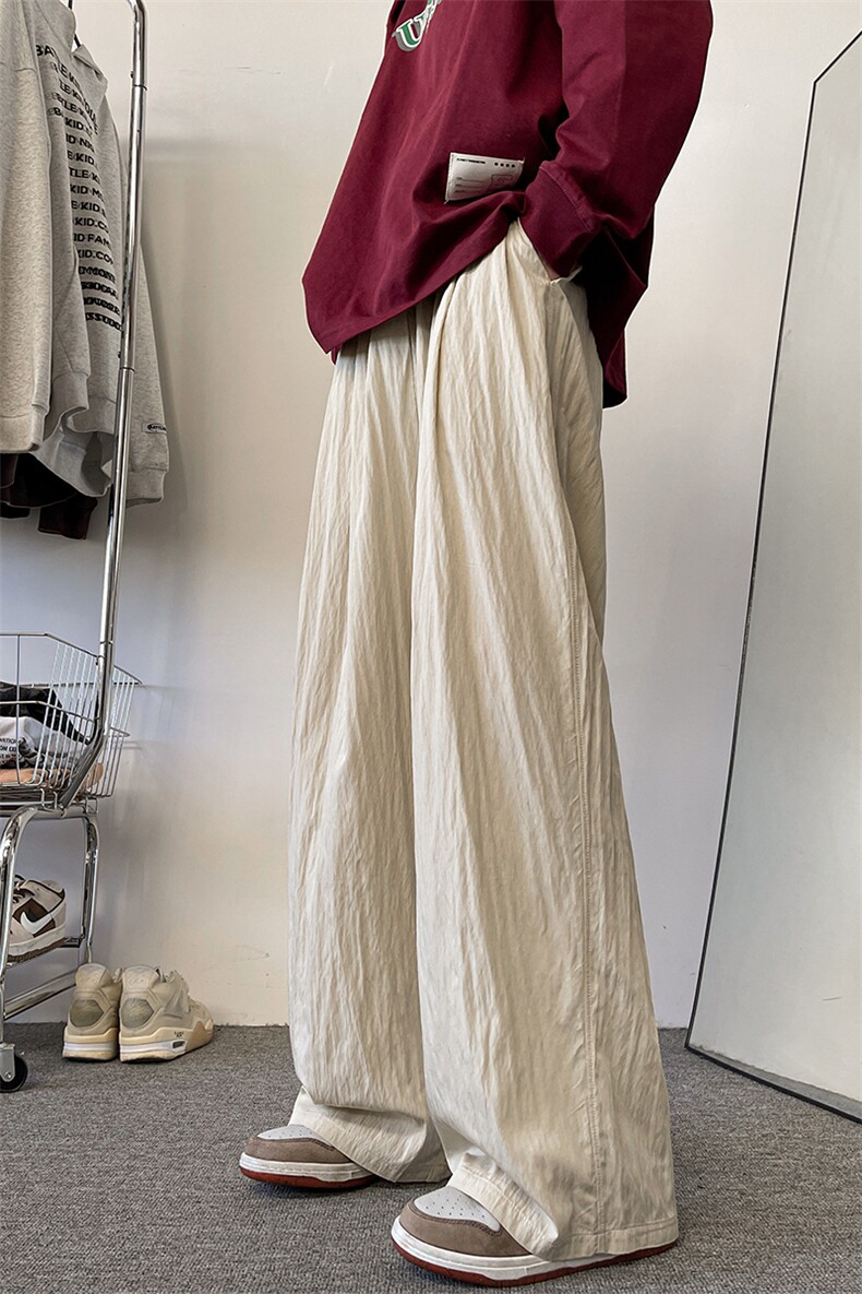 8XL-M特大码风棉麻裤男长裤子宽松直筒型休闲拖地裤k955P65,男装休闲裤,电商D206-1