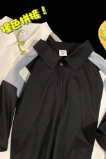 2023夏季新款短袖男潮流港风polo衫百搭半袖zdp2302-P40，男装T恤，星座717