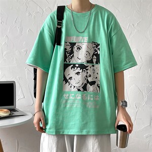 22年纯高品质新款重磅港风潮牌短袖宽松落肩T恤MT3520-P45图片