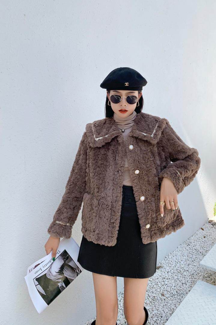 现货新款毛毛外套、补单给力，其它，登石木子