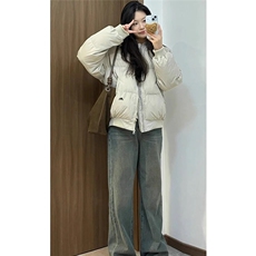 韩系超好看羽绒棉服2025新款冬季夹棉外套情侣女棉衣棉袄，男装棉衣，星座506A