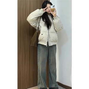 韩系超好看羽绒棉服2025新款冬季夹棉外套情侣女棉衣棉袄图片