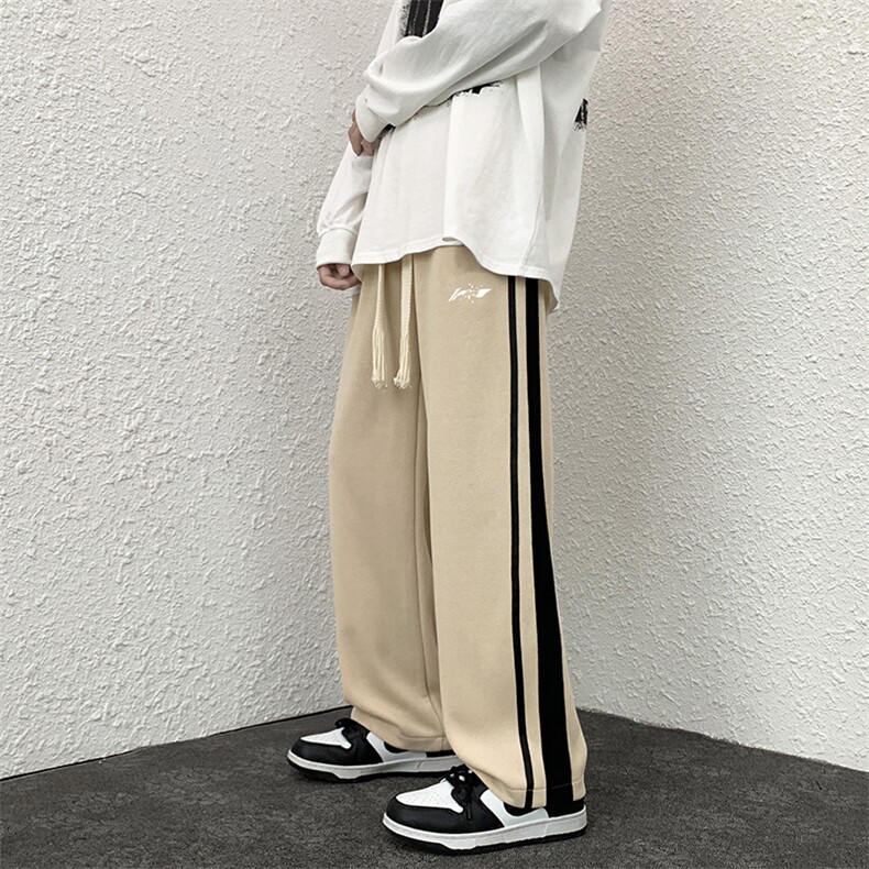 春季情侣百搭印花休闲裤男大码宽松拖地裤A161-2-K7322-P55,男装休闲裤,电商A161-2