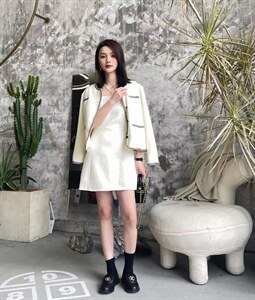 小香风外套图片