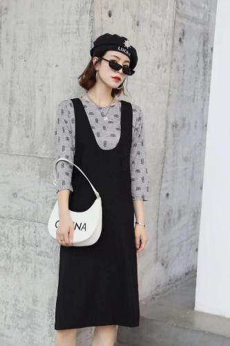 两件套连衣裙，女装连衣裙，琪轩蔓莎