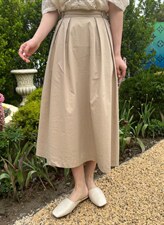 两扣半裙，女装半身裙，唯品