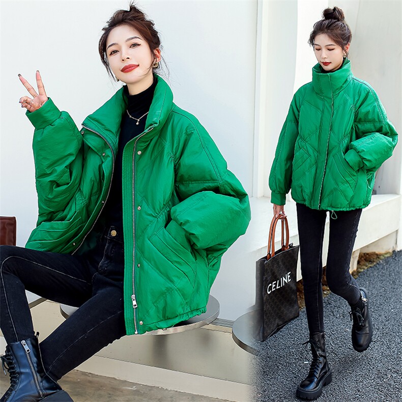 2022新款冬季女装90白鸭绒羽绒服时尚宽松显瘦保暖外套，女装羽绒服，笃写