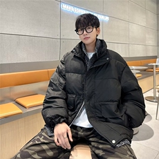 F603P95潮牌假两件棉服男冬季潮流痞帅工装棉衣男男士冬装，男装棉衣，星座512-6