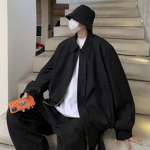 日系宽松街头工装外套男春秋chic百搭设计感上衣夹克JK07261-P50图片