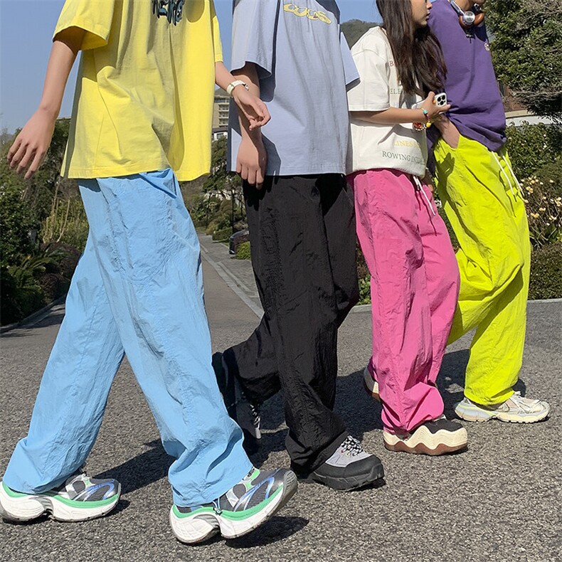 2025新款多巴胺速干分割弯刀裤大码M~4XLXZ604-KG73-P45控58,男装休闲裤,星座604