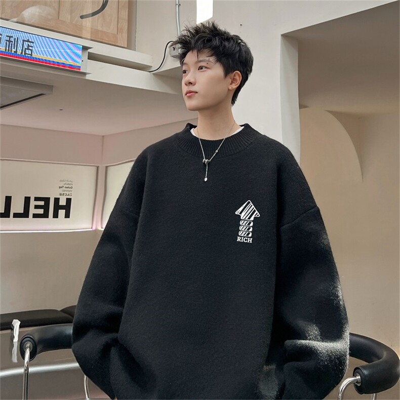 半高薄款毛衣MBP1018-P45加绒加厚JRMBP1018-P55加绒限价78,男装针织衫/毛衣,电商A028