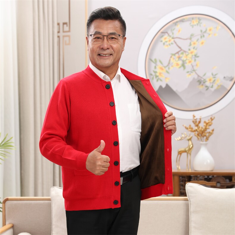 2026年秋季时尚百搭通勤简约休闲刺绣马净面情侣兜绒,针织衫/毛衣,亚东羊绒制品
