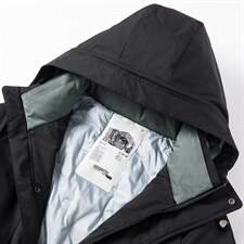 中年男连帽中长款羽绒服男冬装外套白鸭绒爸爸装XXA7022-6-P355，男装羽绒服，电商B212（原钱塘6029）
