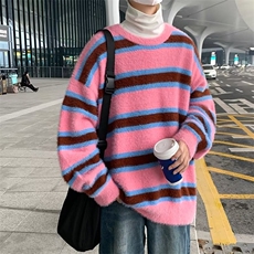 潮流套头新款青春流行男潮长袖休闲针织衫毛衣A225P48，男装针织衫/毛衣，星座1116-2