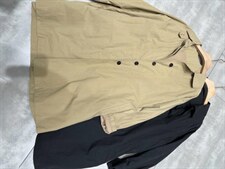 两色风衣，女装风衣，伊可儿