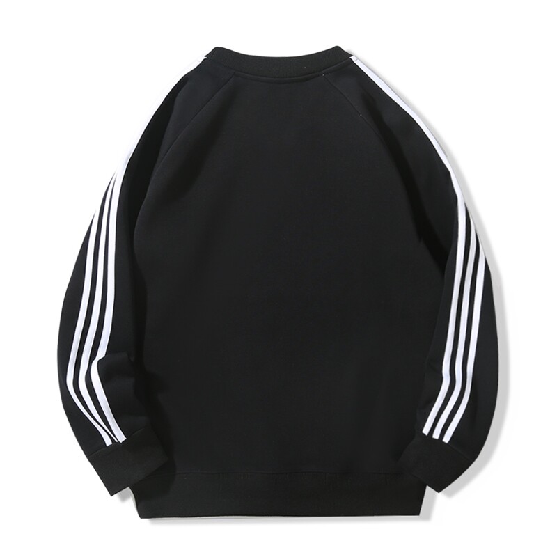 xcy-727#420克冬季上新性价比超高奥利绒三条杠圆领卫衣港风,男装卫衣,电商A109