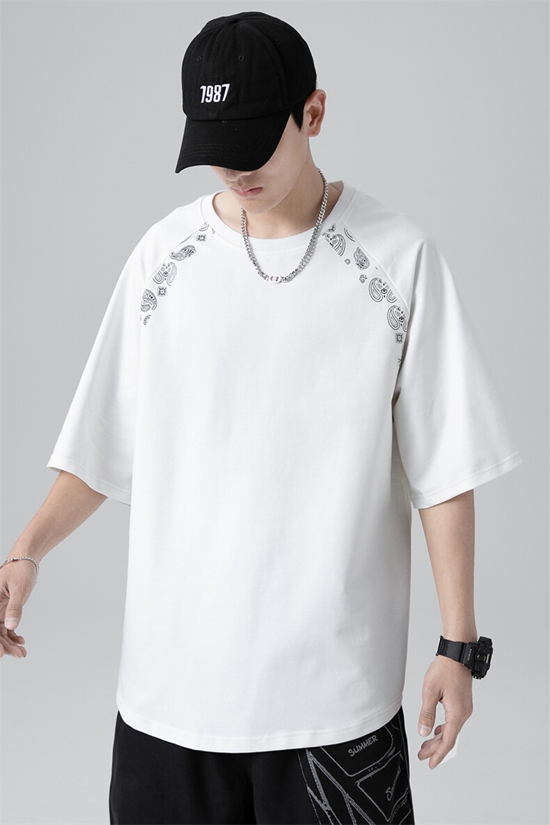 夏季短袖t恤男潮流时尚t恤男港风t恤A210-A8338-P28,男装T恤,星座210-3