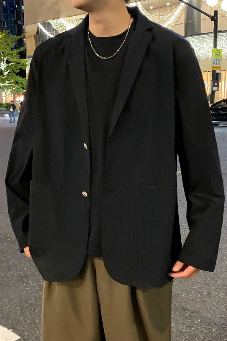 春季新款时尚休闲小西装DSA157B-XZ2628-特P85,男装西服套装,电商A157B