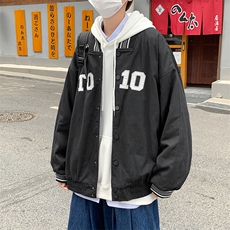 秋冬潮流港风街头宽松韩版外套男痞帅上衣ins夹克休闲W1373-P52，男装夹克，星座512-4