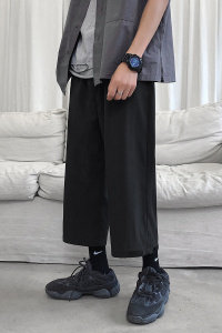 新款男士宽松休闲百搭运动时尚潮流八分裤  1211-特批20图片