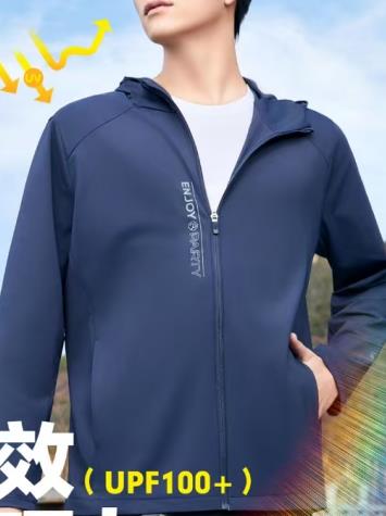 高级夏季防晒薄款气质简约时尚防晒服男图片