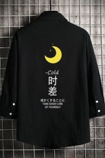 QC58047-P45亚七分袖衬衫男大码五分袖衬衣男短袖网格挂拍，男装衬衫，电商A040A