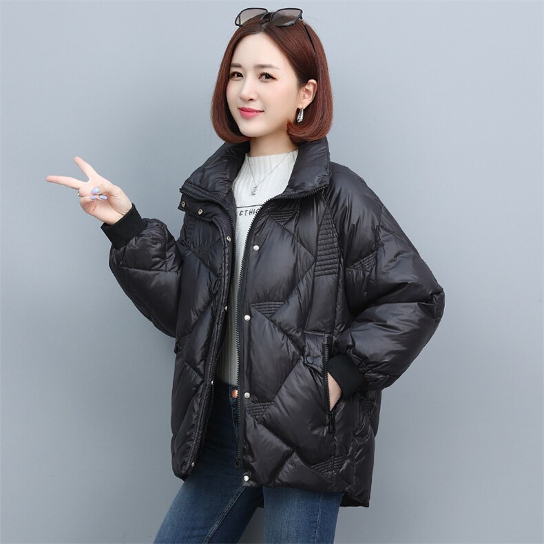 2025冬季新款时尚百搭宽松亮丽外穿潮流气质羽绒服,女装羽绒服,丽影随形