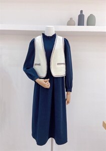 连衣裙两件套图片