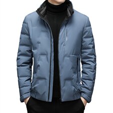 爸爸冬装羽绒服外套中年男冬季羽绒服中年休闲上衣MYYL92161-P230,男装羽绒服,电商B212（原钱塘6029）