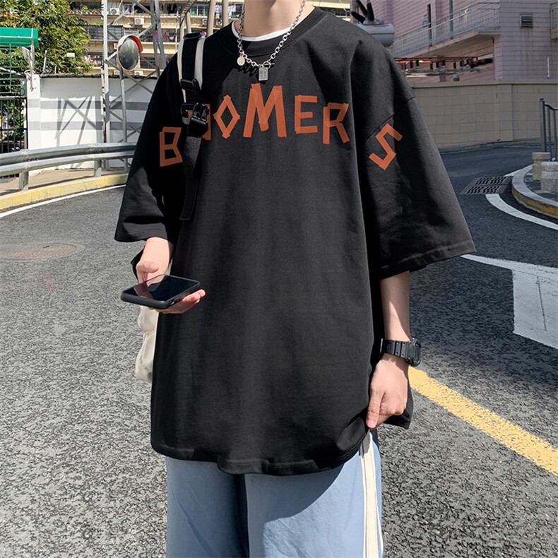 量大优供视频220克美式短袖t恤T2916得物直播有280克品质,男装T恤,电商A486