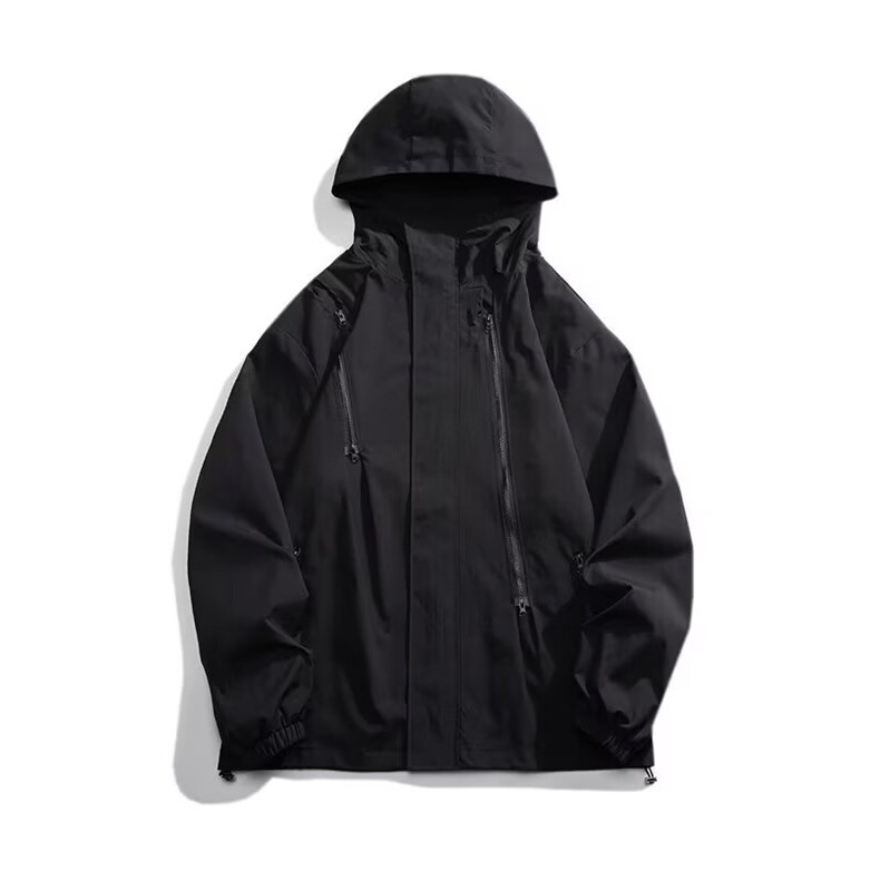 户外机能风冲锋衣男潮牌美式外套男士2026春秋款工装夹克,男装夹克,星座218-1（原230）