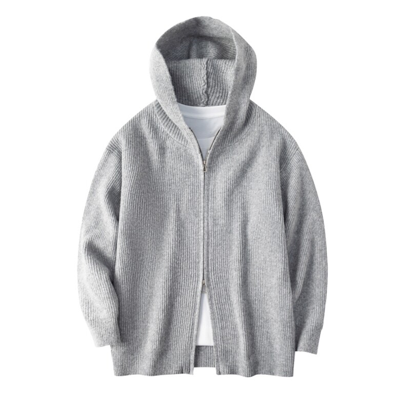 现货高品质可供得物连帽重磅针织毛衣开衫外套310A-2MYY5036P98，男装针织衫/毛衣，星座310A-2