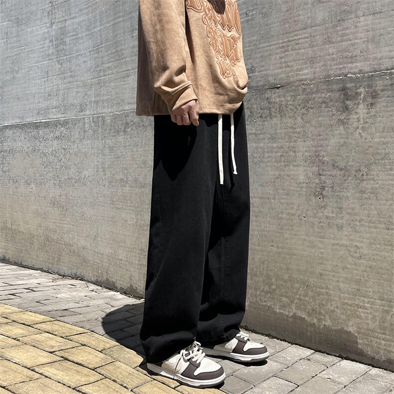 2023美式高街男士水洗做旧牛仔裤男XZ914-6-G63-P35,男装牛仔裤,星座914-6