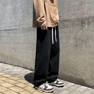 2023美式高街男士水洗做旧牛仔裤男XZ914-6-G63-P35图片