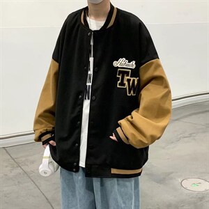 潮流夹克潮男春季棒球服JK1053P57图片