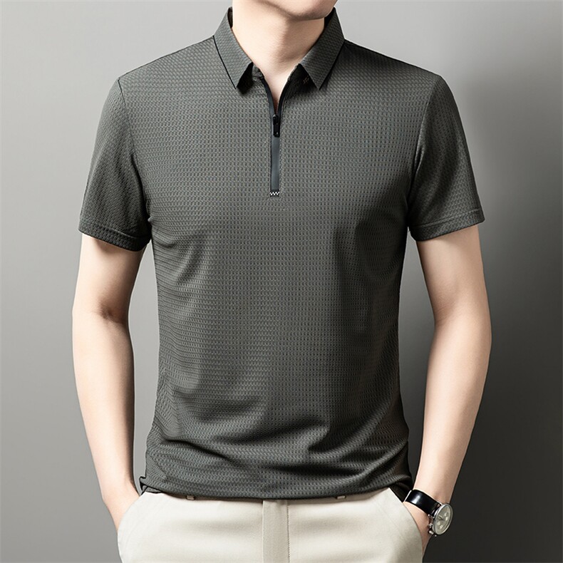 2026夏季休闲时尚Polo衫男短袖夏季青年百搭T恤男上衣QP1815-P50,男装T恤,星座1105-3
