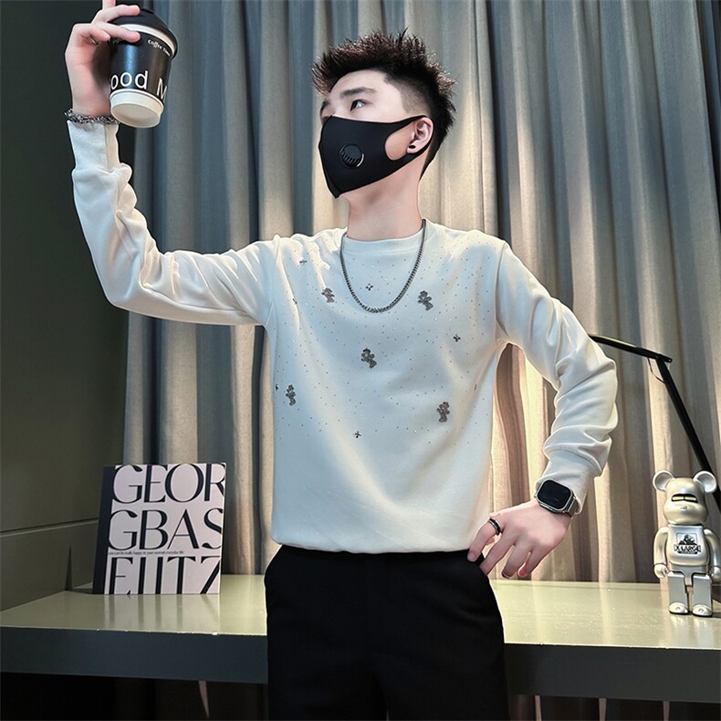 痞帅炸街高级感男士套头卫衣外套社会小伙店主风301C-WY47P58控78,女装短外套,星座301C（原B323）
