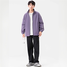 抖音直播新款秋季户外登山休闲运动夹克情侣套装男D06P75，男装夹克，电商B226