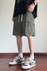 ！2024夏季新款男士冰丝短裤工装速干五分裤DK701特P28控49，男装牛仔裤，电商B220